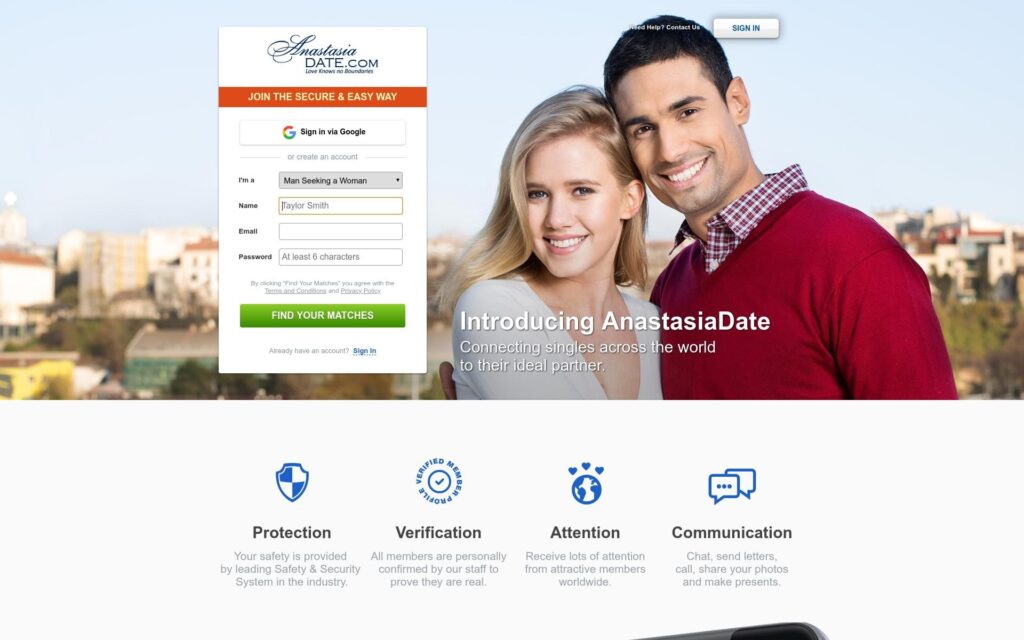 Anastasia Date Online Dating